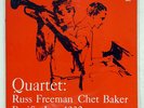 CHET BAKER QUARTET: RUSS FREEMAN CHET BAKER LIBERTY LLR8887 JAPAN VINYL LP