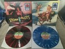 Stone Temple Pilots Core & Purple Vinyl 2xLPs Record Albums Red & Blue Splatter