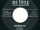ROY BROWN - Bar Room Blues / Good Rockin' Man - DELUXE - R&B 45
