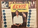 Elvis “For Everyone ” RARE TAIWAN TONGSHENG PRESSING ON RED VINYL MXL 1059 LP