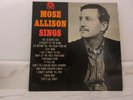MOSE ALLISON SINGS LP , Mono, 1966 First Pressing