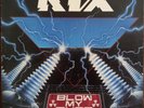 KIX LP BLOW MY FUSE 88' HEAVY METAL HARD GLAM ROCK VG+ BRAZIL PRESS