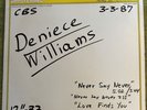 Deniece Williams Bernie Grundman test pressing Never Say Never And Love Find You