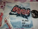 KREATOR -FLAG OF HATE- AWESOME RARE AND HARD TO FIND FIRST PRESS 12
