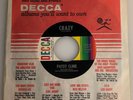 Patsy Cline / Crazy & Who Can I Count On / Original 1961 Decca 45rpm / NM+