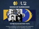 U2 SONGS OF SURRENDER NOTRE DAME LIMITED EDITION COLORED VINYL 2 LP PRESALE