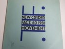 New Order - Movement - Vinyl LP + Inner UK 1st Press 1981 A3/B3 EX