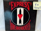 Love and Rockets Express LP 1986 First Press Yellow Big Time 6011-1 - Vinyl EX