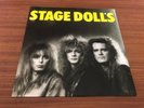 STAGE DOLLS Stage Dolls LP Vinyl 1988 Norwegian 1st Press RARE