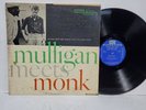 THELONIOUS MONK Mulligan Meets Monk ORIG 1957 LP Riverside RLP 12-247 Mono DG