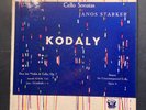 KODALY cello santas JANOS STARKER lp record