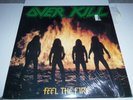 OVERKILL...FEEL THE FIRE...RECORD...ORIG. MEGAFORCE..MRI 1469...1985...NEAR MINT