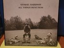 George Harrison All Things Must Pass STCH-639 Capitol Vinyl Record & Poster used