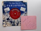 VINCE TAYLOR  ORIG  UK 45  RIGHT BEHIND YOU BABY   AND  AUTOGRAPH