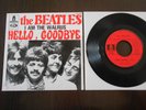 THE BEATLES VERY RARE FRENCH SP HELLO GOODBYE TYPE 6 FO 106  1971 SACEM
