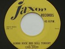 Rockabilly CARL MANN Gonna Rock And Roll Tonight JAXON Promo 45 HEAR Rare