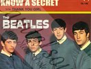 60S US BEAT POP VEE-JAY OLDIES-45 THE BEATLES DO YOU WANT TO KNOW PICTURE SLEEVE