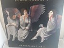 Vintage 1980 Black Sabbath Heaven And Hell Record Album LP
