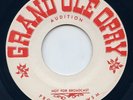 HEAR- Rare Grand Ole Opry Promo 45- Marty Robbins, Loretta Lynn, Flatt & Scruggs