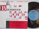 BEETHOVEN sonata kreutzer MAKANOWITZKY /  NOEL LEE   LP 10' Lumen LD2 355S