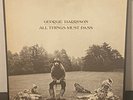 GEORGE HARRISON All Things Must Pass 1970 APPLE Classic Rock 3 LP BOX EX POSTER
