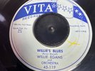 WILLIE EGANS: she's gone away, but / willie's blues VITA 7