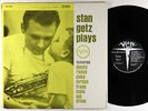 Stan Getz - Stan Getz Plays LP - Verve - V6-8133 DG VG+