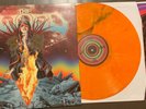 THE SWORD Apocryphon LP RARE LAVA Orange HTF black streak Variant 2012 EXC/EXC