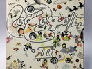 Led Zeppelin 3 Classic Rock n Roll Vintage Vinyl Record Atlantic Records 33 RPM