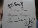 SIGNED ROLLING STONES RECORD SLEEVE (BEGGARS BANQUET, 1968)