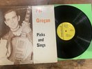PAT GROGAN - Picks And Sings LP Black Panther 33-100 Obscure Texas Country (s)VG