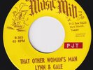 LYNN & GALE That Other Woman's Man RARE  Texas garage 45 psych Music Mill HEAR