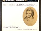 Beethoven Violin Concerto in D Heifetz Munch RCA Victor Living Stereo 1959 3S/1S