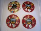 (3) The Archies Party Kirshner Cereal Box cut-out record 33 1/3 Plus Sugar Bear