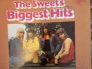 The Sweet Biggest Hits Signed lp Vinyl by Steve Priest and Andy Scott