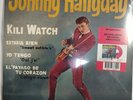 45T JOHNNY HALLYDAY KILI WATCH EP Pochette Espagnole VINYLE ROSE SP Vinyle 7''