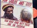 DON CARLOS & GOLD Them Never Know Natty Dread HITBOUND JJ084 US Vinyl LP EX