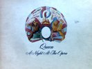 Queen - A Night At The Opera UK LP 1975 FOC + OIS (VG/VG) Embossed Cover .