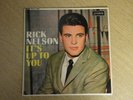 * Rick Nelson EP * It's Up To You * UK London RE-P 1362 * 1963 *  (VG+) *