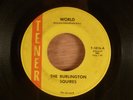 The Burlington Squires  World/Back Up    RARE  Florida Garage, Psych 1968 Tener