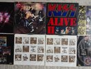 2 KISS Vinyl Record LPs Alive  & Alive II Booklets Bogart & Casablanca Labels