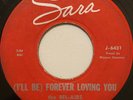 RARE CUCA LABEL 45 - THE BEL-AIRS - DOO WOP - I'LL BE FOREVER LOVING YOU