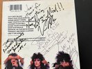 Motley Crue - Theatre Of Pain LP - SIGNED BY ALL MEMBERS  - RARE  - S.I.N. CLUB