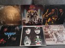 (6) VTG KISS CHEAP TRICK ALICE COOPER VAN HALEN Vinyl Album Record Lot