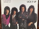 KISS Lick It Up Vinyl Record LP 1983 PolyGram 206 Plant 26 Translucent/Virgin