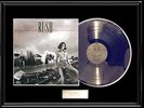 RUSH PERMANENT WAVES GOLD PLATINUM  LP RECORD FRAME RARE NON RIAA AWARD