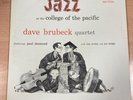 DAVE BRUBECK - JAZZ AT THE COLLEGE OF THE PACIFIC - US DG FANTASY LP - 3223
