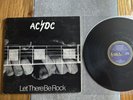 AC/DC Let There Be Rock - Albert  1977 Blue Label -APLP-022 Vinyl Record Rare