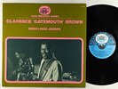 Clarence Gatemouth Brown - Sings Louis Jordan LP - Black & Blue France VG++