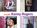 4x Kenny Rogers Gambler Classics Greatest Hits Prefer The Moonlight Japan 2Promo